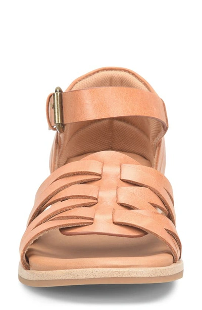 Shop Comfortiva Marina Wedge Sandal In Luggage