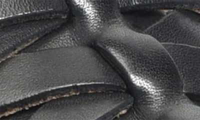 Comfortiva Marina Leather Sandal In Black