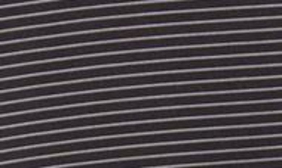 Cutter & Buck Forge Drytec Pencil Stripe Performance Polo In Black