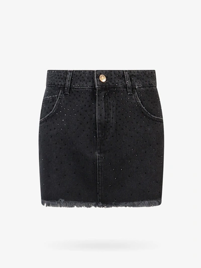 Shop Blumarine Skirt In Black