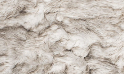 Shop Luxe Gordon Faux Shearling Rug In Gradient Chocolate