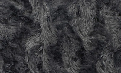 Shop Luxe Gordon Faux Sheepskin Rug In Grey
