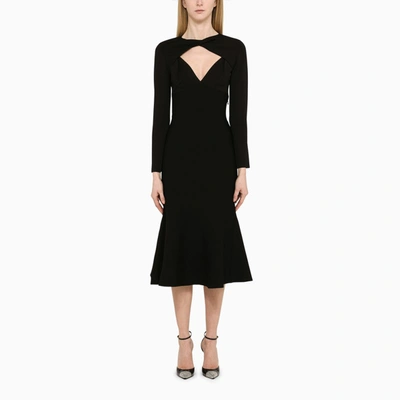 Shop Roland Mouret Black Dress Convertible