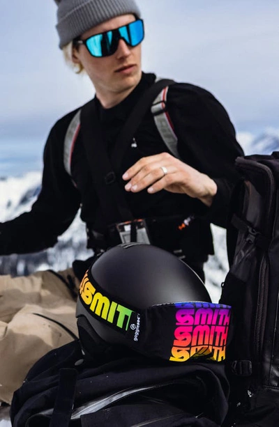 Shop Smith Squad Mag™ 177mm Snow Goggles In Artist / Draplin / Violet