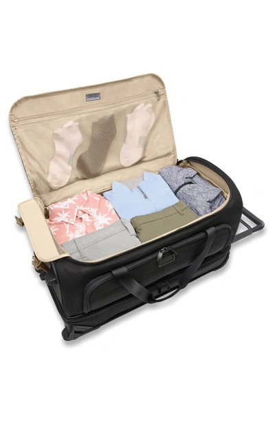 Briggs & Riley Baseline Medium 2-wheel Duffle In Black