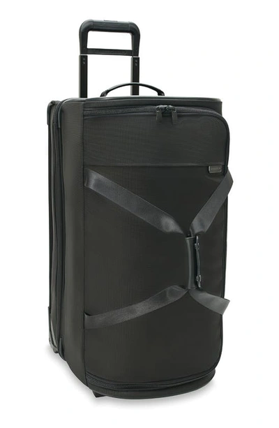 Briggs & Riley Baseline Medium 2-wheel Duffle In Black