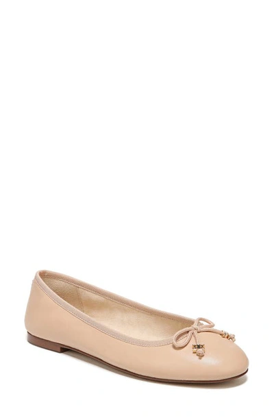 Shop Sam Edelman Felicia Luxe Flat In Vintage Pink