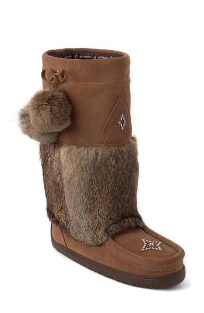 Shop Manitobah Snowy Owl Waterproof Boot In Oak