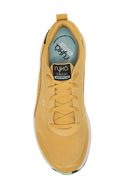 Shop Ryka Kenai Trail Sneaker In Yellow Ochre