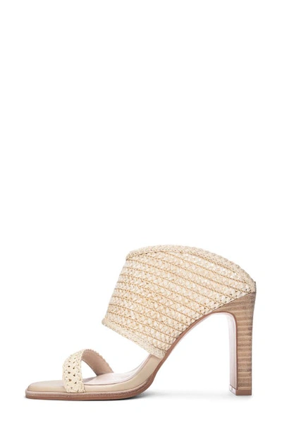 Shop 42 Gold Linx Straw Sandal In Natural