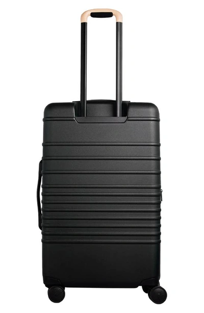 Shop Beis Béis The Large 29-inch Check-in Roller In Black