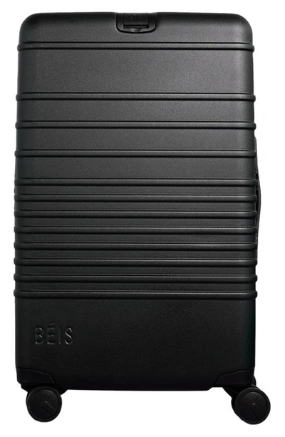 Beis The 29-inch Rolling Spinner Suitcase In Black