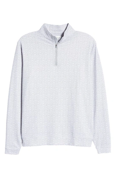 Shop Peter Millar White Presidents Cup Perth Knockout Performance Quarter-zip Top