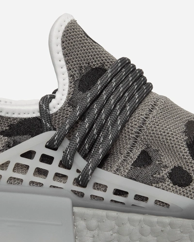 Shop Adidas Originals Hu Nmd Animal Print Sneakers In Grey