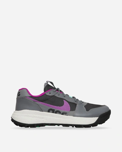 Shop Nike Acg Lowcate Sneakers In Grey