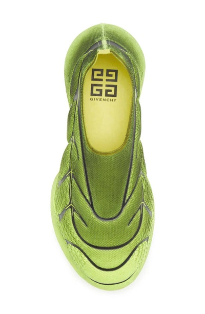 Givenchy Chunky Sole Slip-on Mesh Sneakers In Black