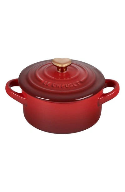 Shop Le Creuset Mini Round Stoneware Baking Dish In Cerise