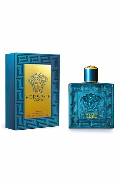 Versace Mens Eros Eau De Parfum Fragrance Collection In Blue