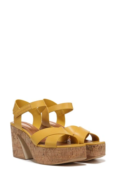 Shop Sarto By Franco Sarto Donati Platform Sandal In Sunset Yellow