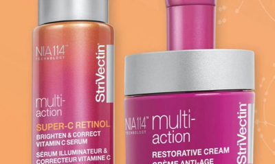 Shop Strivectin Multi-action Brighten And Restore Discovery Set $79 Value