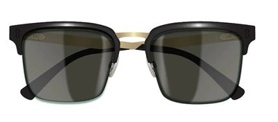 Shop Gucci Gg1226s 001 Clubmaster Sunglasses In Brown