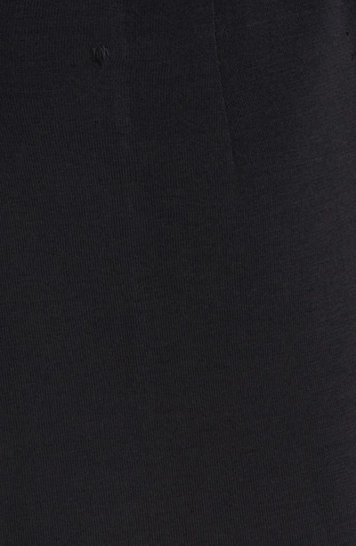 Shop Ming Wang One-button Knit Blazer In Black