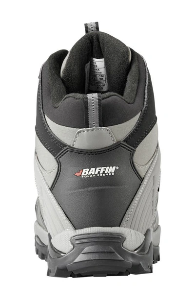 Shop Baffin Zone Waterproof Snow Boot In Charcoal