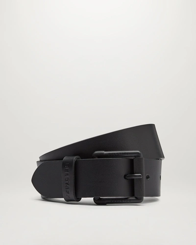 Shop Belstaff Roller Buckle Belt In Black