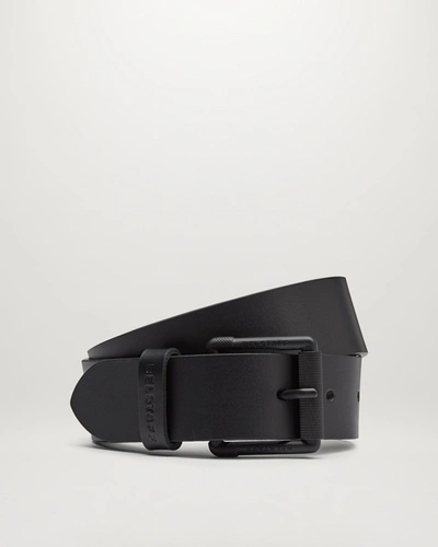 Belstaff Roller Buckle Belt In Black