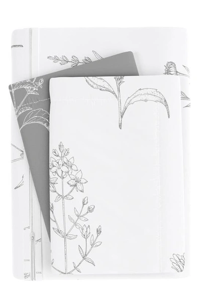 Homespun Home Spun Home Collection Premium Ultra Duvet Set In Light Gray