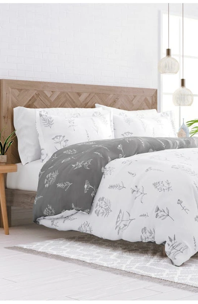 Homespun Home Spun Home Collection Premium Ultra Duvet Set In Light Gray