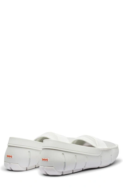 Shop Swims Penny Loafer In White