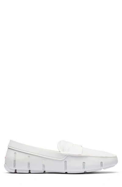 Shop Swims Penny Loafer In White
