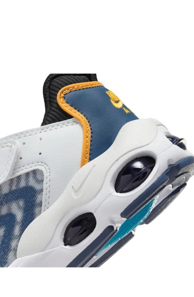 Shop Nike Kids' Air Max Tw Sneaker In Summit White/ Blue Lightning