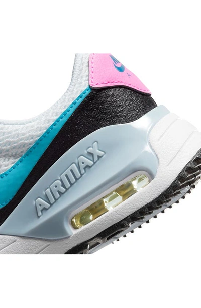 Shop Nike Air Max Systm Sneaker In White/ Blue Lightning