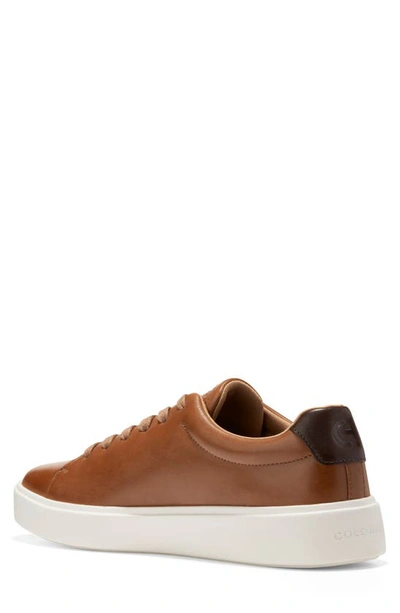 Shop Cole Haan Grand Crosscourt Traveler Sneaker In British Tan