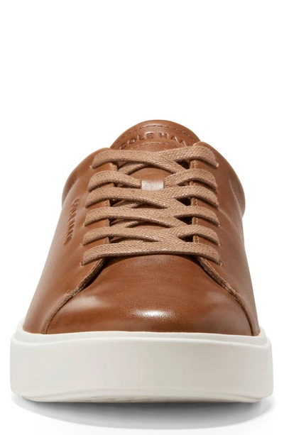 Shop Cole Haan Grand Crosscourt Traveler Sneaker In British Tan