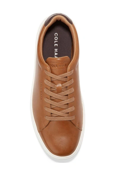 Shop Cole Haan Grand Crosscourt Traveler Sneaker In British Tan