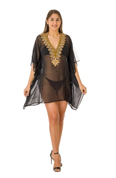Ranee's Embellished Tunic In Black