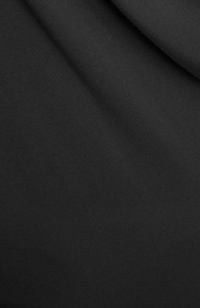 Tom Ford One-shoulder Cashmere And Silk-blend Midi Dress In Black