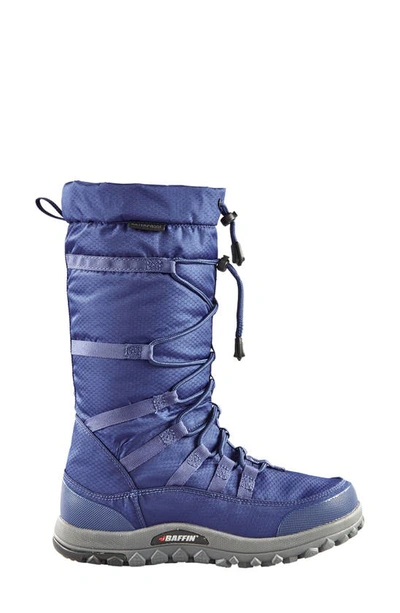 Shop Baffin Escalate Waterproof Winter Boot In Twilight Blue