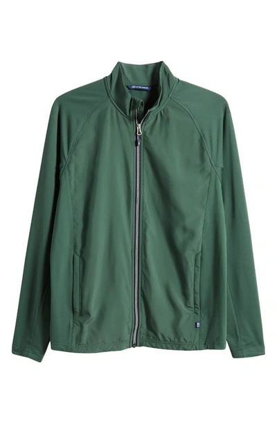 Cutter & Buck Adapt Hybrid Full Zip In Hunter