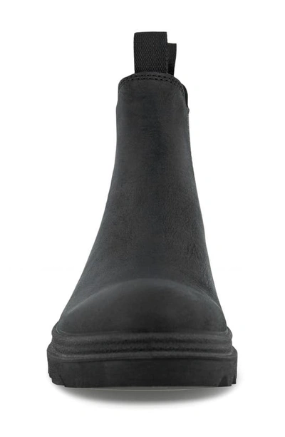 Shop Ecco Grainer Water Repellent Chelsea Boot In Black
