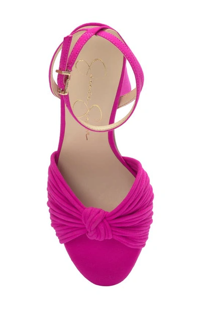 Shop Jessica Simpson Immie Platform Sandal In Brightest Pi Supmcs