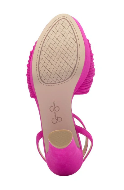 Jessica Simpson Immie Platform Sandal In Brightest Pi Supmcs