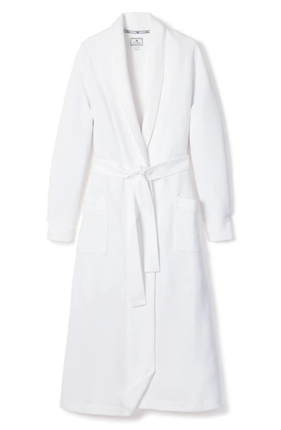 PETITE PLUME PETITE PLUME OPHELIA TEXTURED MATELASSÉ ROBE 