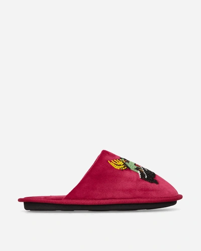 Shop Fucking Awesome House Slippers In Red