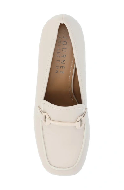 Journee Collection Nysaa Horsebit Loafer In Sand