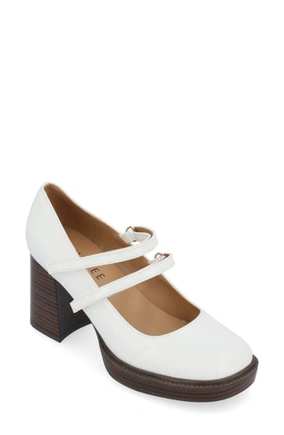 Journee Collection Tru Comfort Foam Shasta Mary Jane Pump In Bone