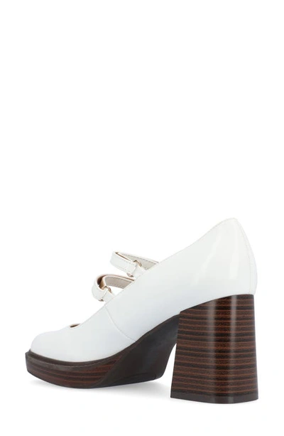 Journee Collection Tru Comfort Foam Shasta Mary Jane Pump In Bone